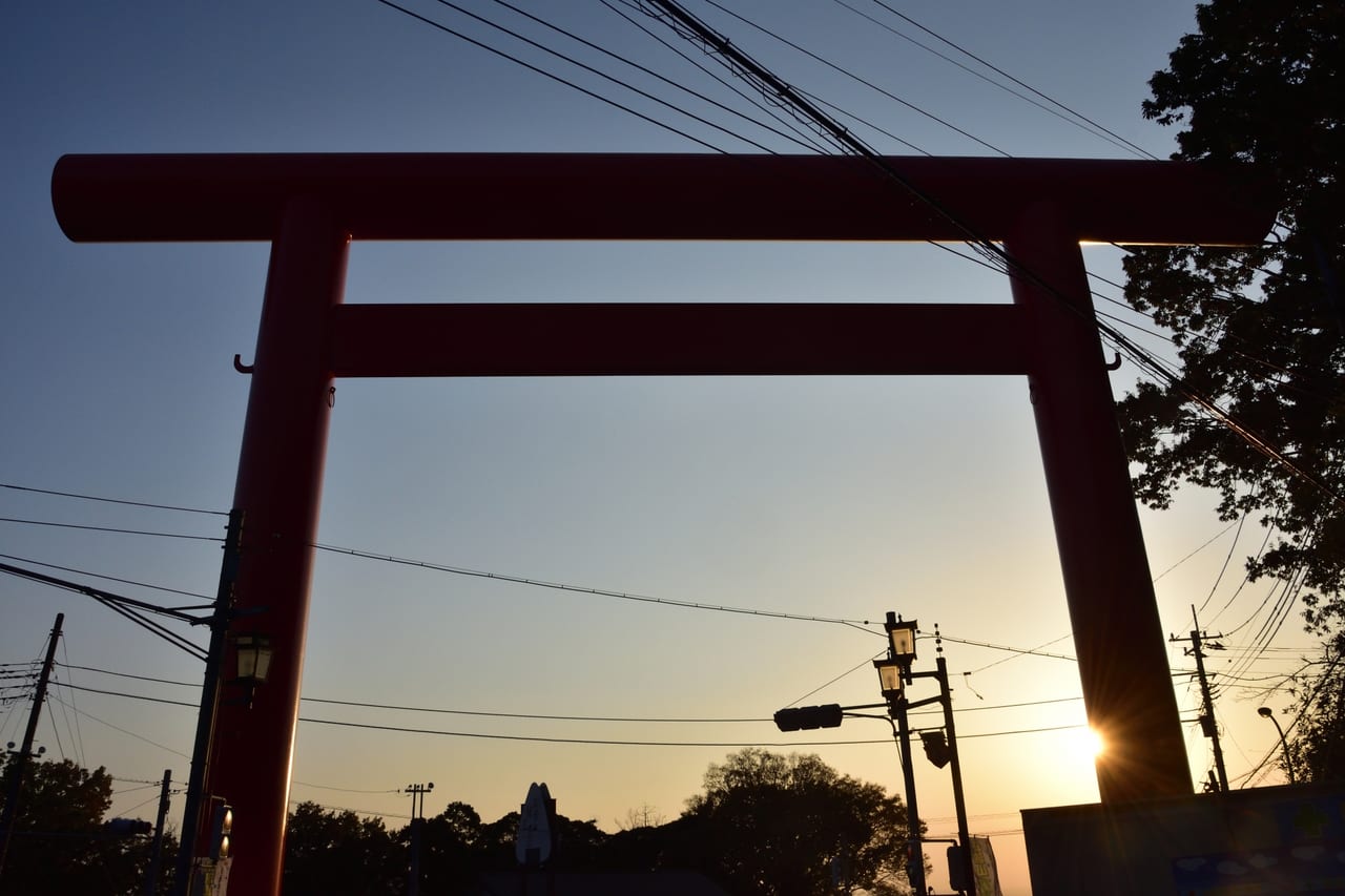 筑波山鳥居