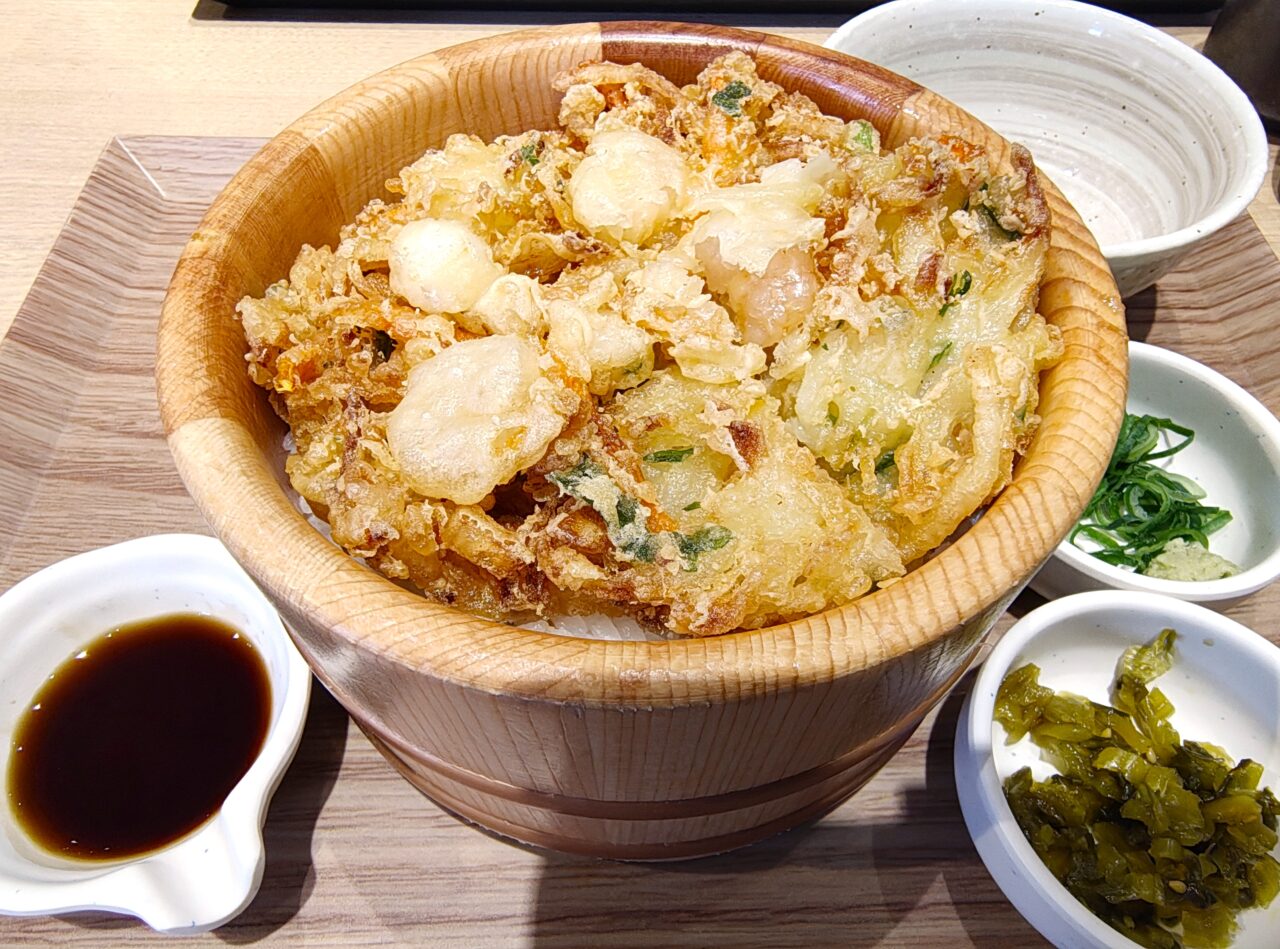 2026年3月おひつごはん四六時中 イーアスつくば店かき揚げおひつごはん