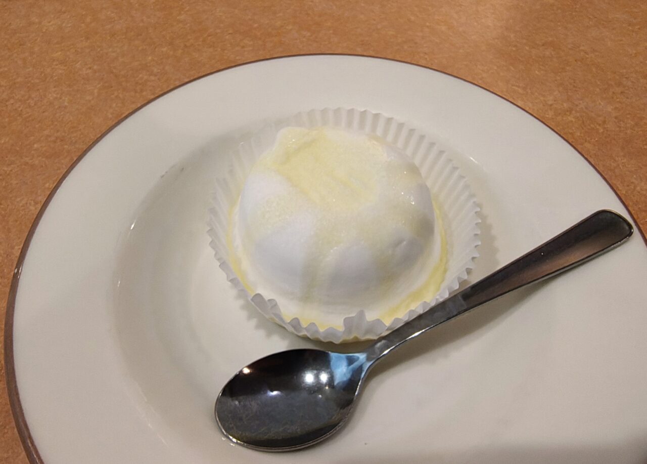 2026年8月サイゼリヤつくば松代店レモンソルベ